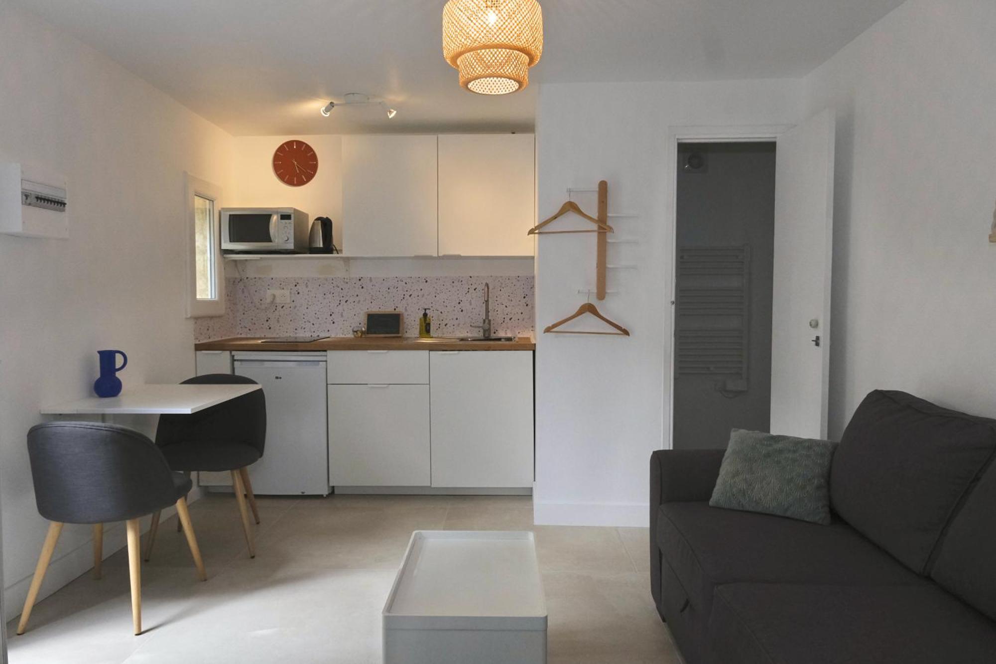 Studio Independant Avec Jardin Bouc-Bel-Air Extérieur photo
